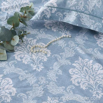 Printed bamboo sheets set bedding sets luxury